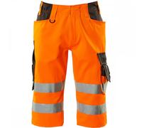 Mascot Workwear 15549 Safe Supreme Shorts long Hi-Vis Orange/Dark Anth 28.5"