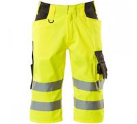 Mascot Workwear 15549 Safe Supreme Shorts long Hi-Vis Yellow/Dark Anth 32.5"