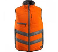 Mascot Workwear 15565 Grimsby Safe Supreme Winter Gilet Hi-Vis Orange/ L