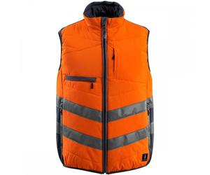 Mascot Workwear 15565 Grimsby Safe Supreme Winter Gilet Hi-Vis Orange/ XL
