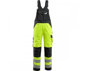 Mascot Workwear 15569 Safe Supreme Bib & Brace with kneepad pocket 32.5" 30"