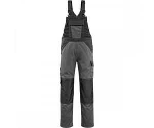 Mascot Workwear 15769 Light Bib & Brace with kneepad pockets Dark 32.5" 35"