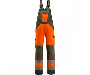 Mascot Workwear 15969 Safe Light Bib & Brace with kneepad pockets 40.5" 35"