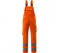 Mascot Devonport Bib & Brace Hi-vis Orange 76C48 (L30W32.5)
