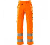Mascot Workwear 16879 Safe Light Trousers with kneepad pockets Hi-Vis 44.5" 32"