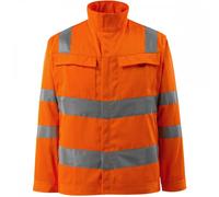Mascot Bunbury Work Jacket Hi-vis Orange - Large