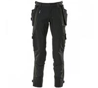 MASCOT® Advanced stretch trousers with holster pockets Black