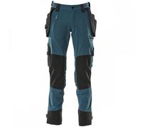 Mascot Workwear 17031 Advanced Trousers with holster pockets Dark Petr 33.5" 30"