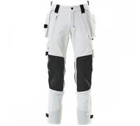 Mascot Workwear 17031 Advanced Trousers with holster pockets White Wai 32.5" 30"