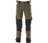 Mascot Advanced Trousers With Dyneema Kneepad Pockets - Moss Green (32.5) (Leg Length - Regular)