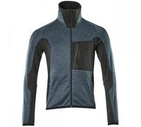 Mascot Workwear 17103 Advanced Fleece Jumper with zipper Dark Petroleu L