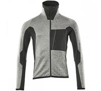 Mascot Workwear 17103 Advanced Fleece Jumper with zipper Grey-Flecked/ S