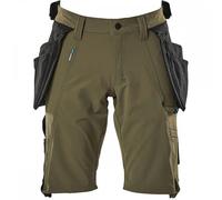Mascot Workwear 17149 Advanced Shorts with holster pockets Moss Green 38.5"