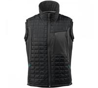 Mascot 17165-318-0918 Advanced Lining Lightweight Water Repellent Winter Gilet, Size XL, Black/Dark Anthracite