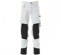 Mascot Workwear 17179 Advanced Trousers with kneepad pockets White Wai 28.5" 30"