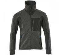 Mascot Workwear 17484 Advanced Sweatshirt with zipper Black S Colour: S