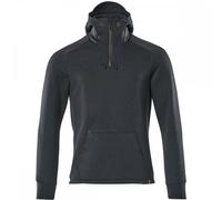 Mascot Workwear 17684 Hoodie with half zip Dark Navy/Black L Colour: D L