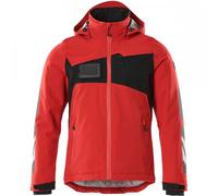 Mascot Accelerate Winter Jacket With Climascot (Traffic Red/black) (Large)
