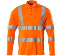 Mascot Workwear 18283 Safe Classic Polo Shirt long-sleeved Hi-Vis Oran S