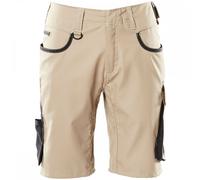 Mascot Workwear 18349 Unique Shorts Light Khaki/Black Waist: 28.5" 28.5"