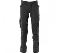 Mascot Accelerate Stretch Trousers With Kneepad Pockets - Black (40.5) (Leg Length - Regular)