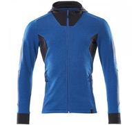 Mascot Workwear 18584 Accelerate Hoodie with zipper Azure Blue/Dark Na M