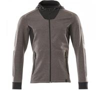 Mascot Workwear 18584 Accelerate Hoodie with zipper Dark Anthracite/Bl XL