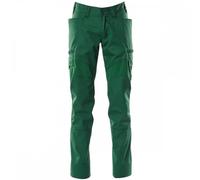 Mascot Workwear 18679 Accelerate Trousers with thigh pockets Green Wai 38.5" 35"