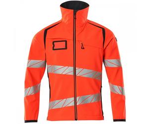 Mascot Workwear 19002 Accelerate Safe Softshell Jacket Hi-Vis Red/Dark L