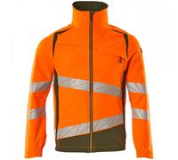 Mascot Workwear 19009 Accelerate Safe Jacket Hi-Vis Orange/Moss Green S