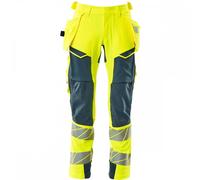 Mascot Accelerate Safe 19031 Hanging Pockets Big Work Pants Yellow 50 / 30