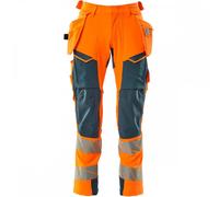 Mascot Accelerate Safe 19031 Hanging Pockets Big Work Pants Orange 52 / 30