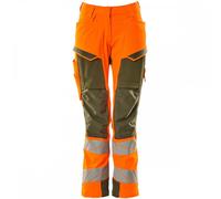 Mascot Workwear 19078 Womens Trousers with kneepad pockets Hi-Vis Oran 29" 32"