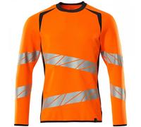 Mascot Workwear 19084 Accelerate Safe Sweatshirt Hi-Vis Orange/Dark Na M