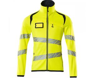 Mascot Workwear 19103 Accelerate Safe Fleece Jumper with zipper Hi-Vis 2XL