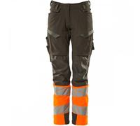 Mascot Workwear 19178 Womens Trousers with kneepad pockets Dark Anthra 43.5" 32"