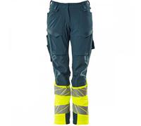 Mascot Workwear 19178 Womens Trousers with kneepad pockets Dark Petrol 43.5" 32"