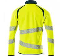 Mascot Workwear 19184 Accelerate Safe Sweatshirt with zipper Hi-Vis Ye 2XL