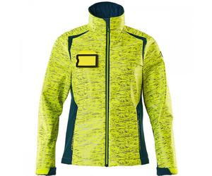 Mascot Workwear 19212 Womens Accelerate Safe Softshell Jacket Hi-Vis Y L