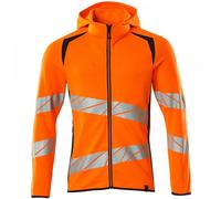 Mascot Workwear 19284 Accelerate Safe Hoodie with zipper Hi-Vis Orange M