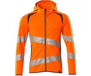 Mascot Workwear 19284 Accelerate Safe Hoodie with zipper Hi-Vis Orange S