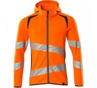 Mascot Workwear 19284 Accelerate Safe Hoodie with zipper Hi-Vis Orange XL