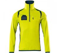 Mascot Workwear 19303 Accelerate Safe Fleece Jumper with half zip Hi-V XL