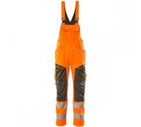Mascot Workwear 19569 Accelerate Safe Bib & Brace with kneepad poc 42.5" 30"