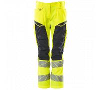 Mascot Workwear 19578 Accelerate Safe Trousers with kneepad pockets Hi 32" 30"