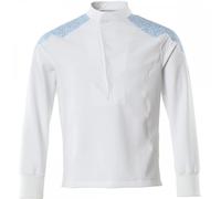 Mascot Workwear 20052 Smock White/Azure Blue 3XL Colour: White/Azure B 3XL