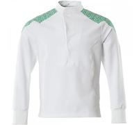 Mascot Workwear 20052 Smock White/Grass Green 5XL Colour: White/Grass 5XL