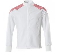 Mascot Workwear 20054 Jacket White/Traffic Red 6XL Colour: White/Traff 6XL