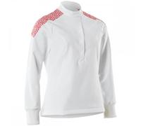 Mascot Workwear 20062 Womens Smock White/Traffic Red 2XL Colour: White 2XL