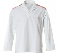 Mascot Workwear 20252 Smock White/Traffic Red XS Colour: White/Traffic XS